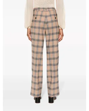 ZIMMERMANN Luminosity チェック柄 テーラードパンツ - サムネイル4