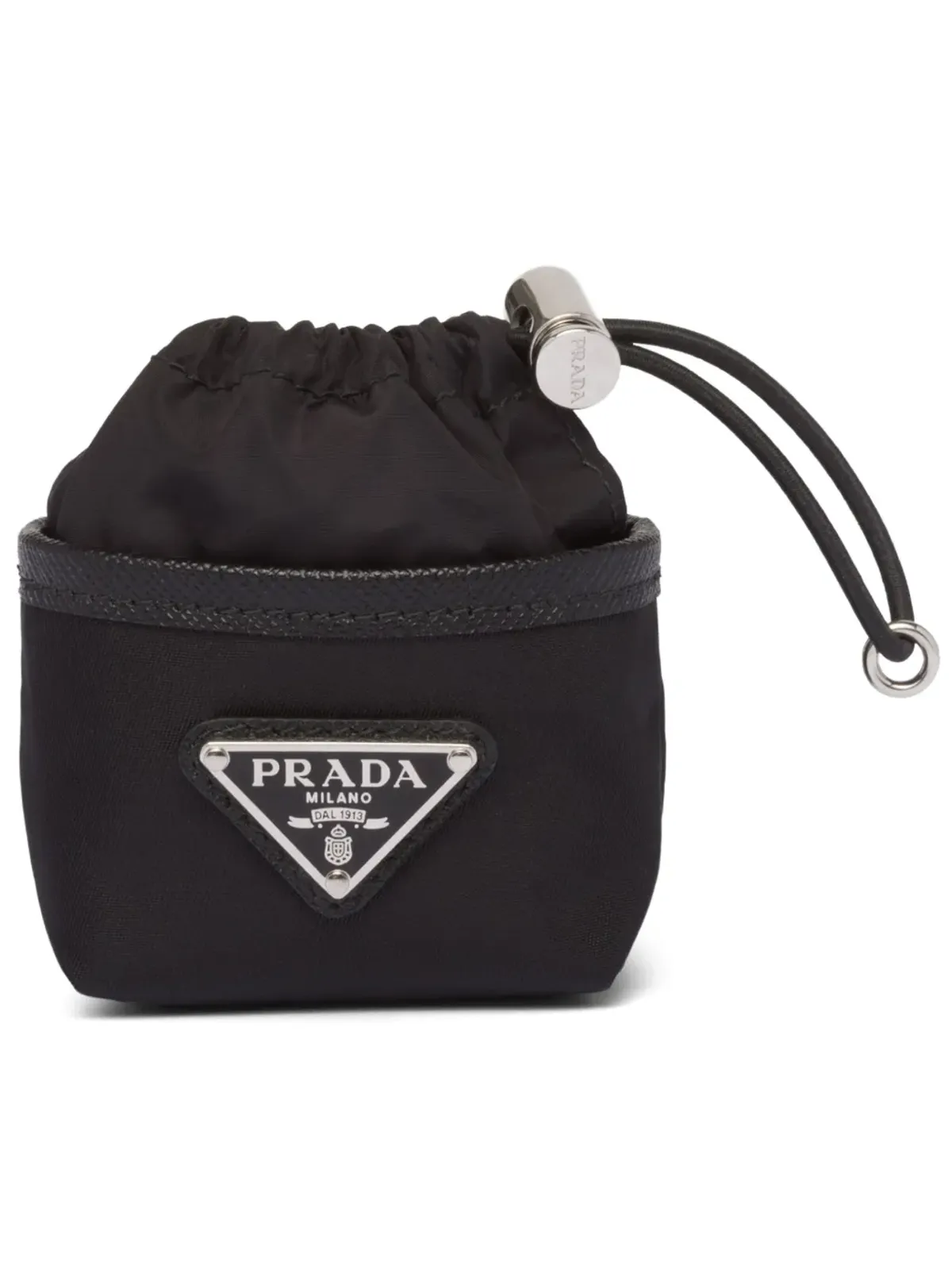 Prada ミニ Re-Nylon AirPods Pro ケース - ブラック - 画像1
