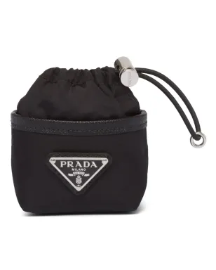 Prada ミニ Re-Nylon AirPods Pro ケース - ブラック - サムネイル1