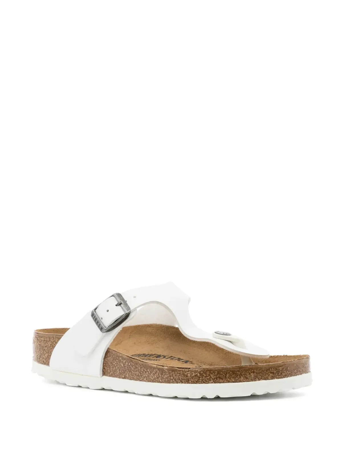 Birkenstock Gizeh Birko-Flor トングサンダル - White - 画像2