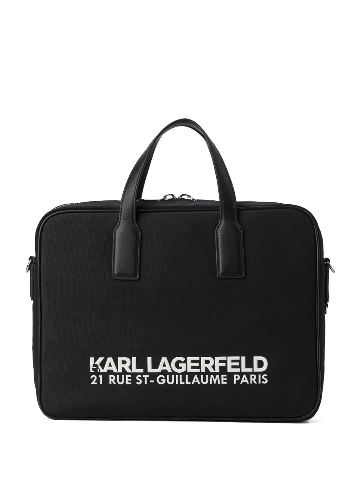 Karl Lagerfeld Rue St-Guillaume ブリーフケース - ブラック - 画像1