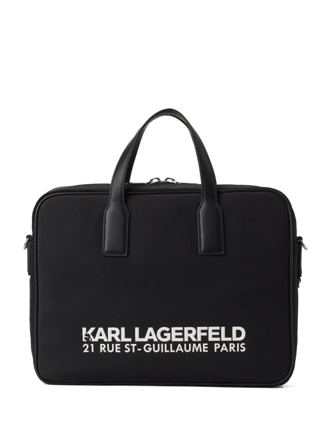 Karl Lagerfeld Karl Lagerfeld Rue St-Guillaume ブリーフケース - ブラックの商品画像