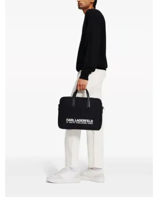 Karl Lagerfeld Rue St-Guillaume ブリーフケース - ブラック - サムネイル2
