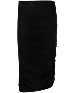ISABEL MARANT Albane ミディスカート - ブラック - サムネイル1
