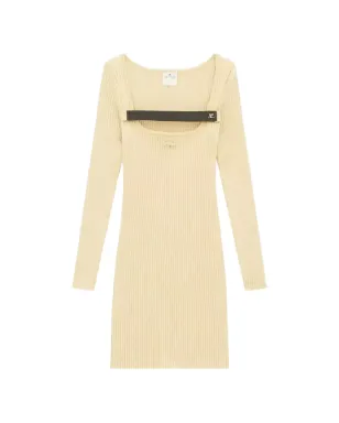 Courrèges ロングスリーブ ドレス - サムネイル1