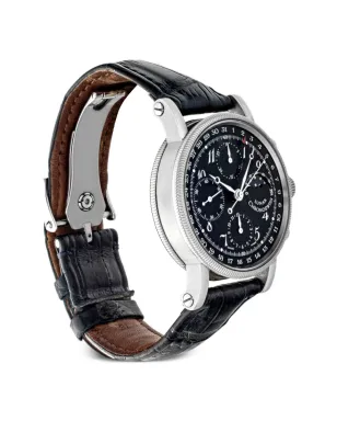 Chronoswiss ビンテージ ルナー クロノグラフ ブラック - サムネイル3