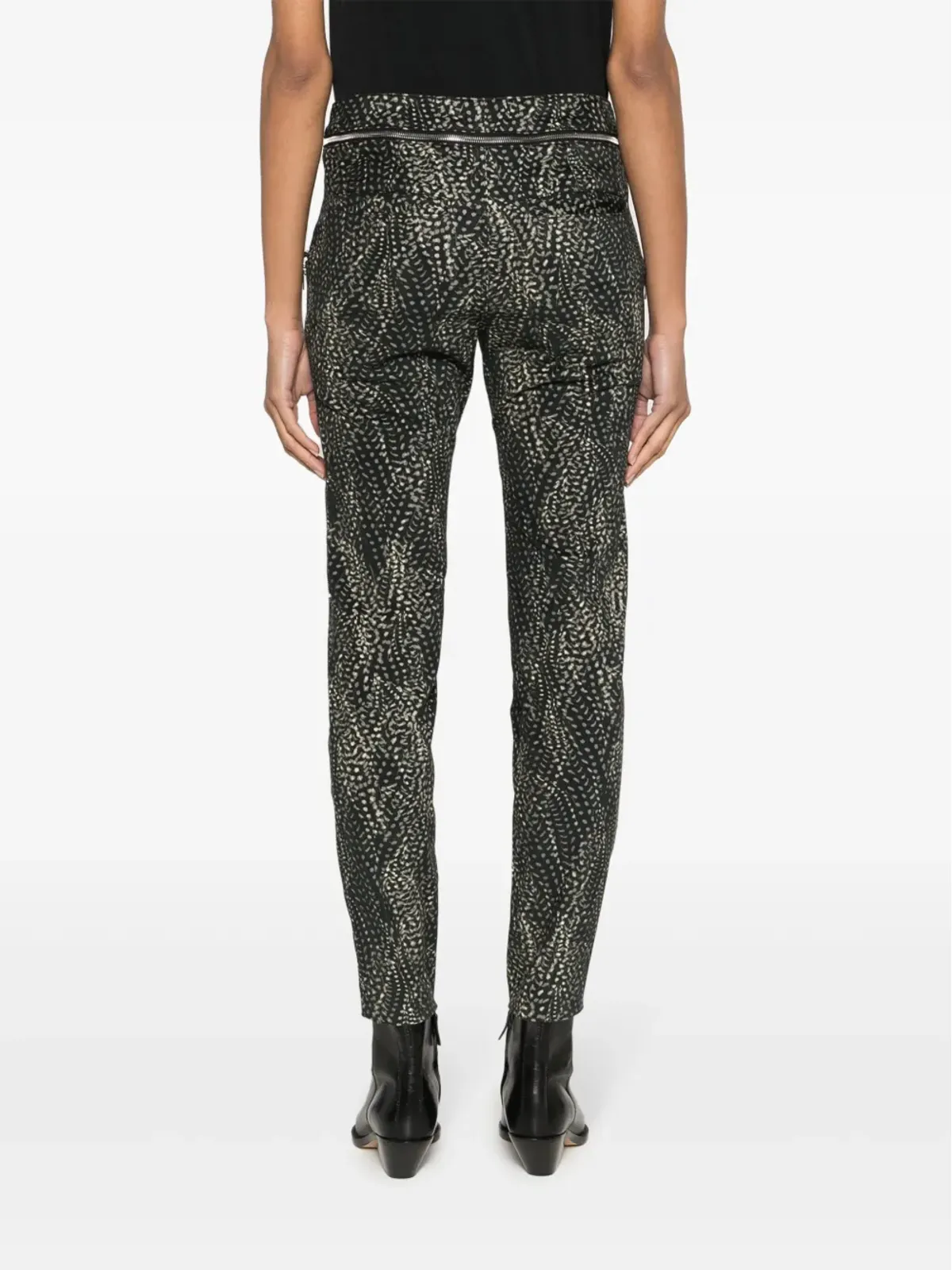 ISABEL MARANT Izis スリムフィットパンツ - 画像4