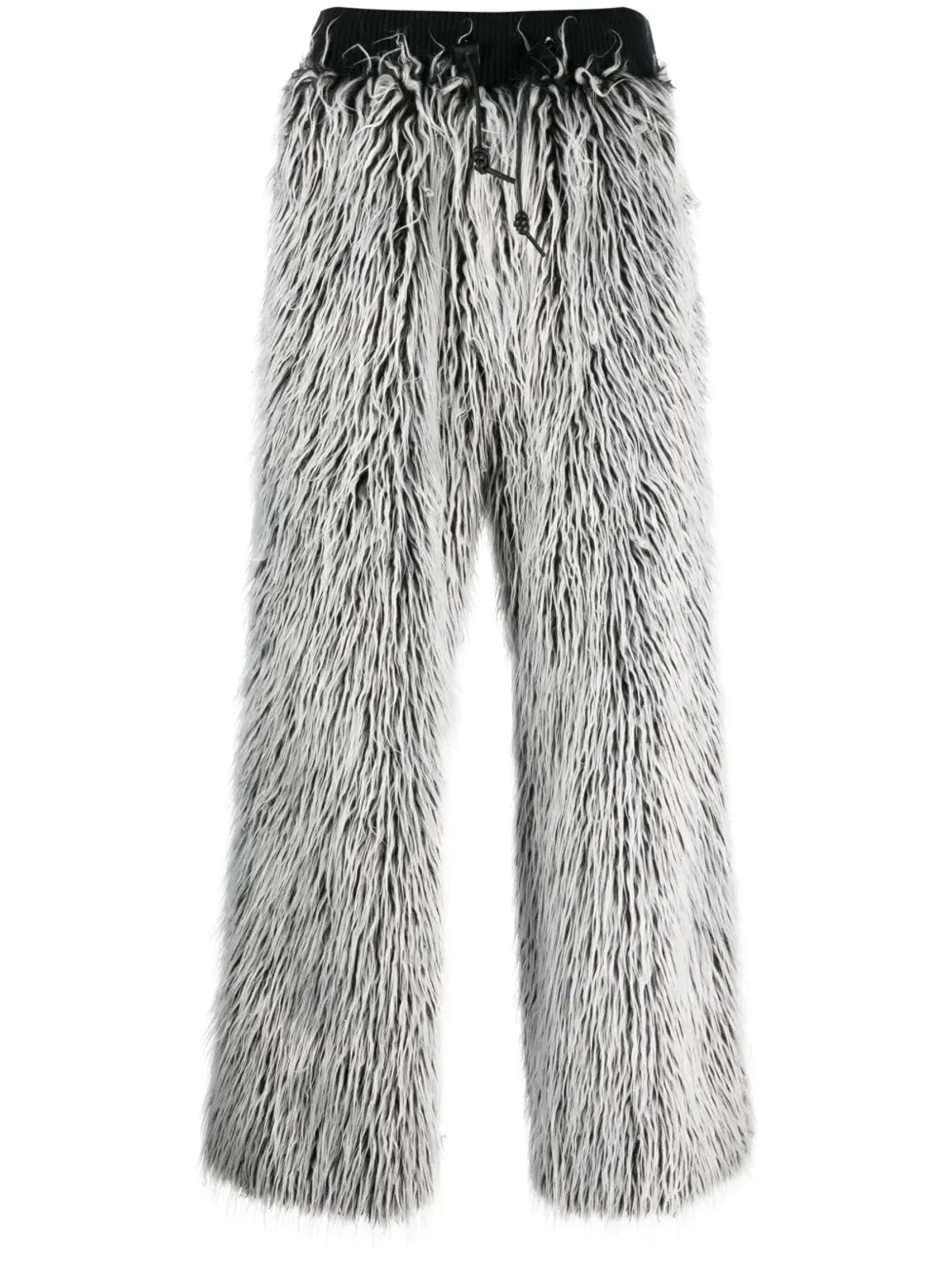 Dolce & Gabbana フェイクファー テーラードカットパンツ - 画像1