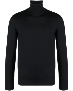 Altea ロールネック ヴァージンウール ジャンパー ブラック - サムネイル1