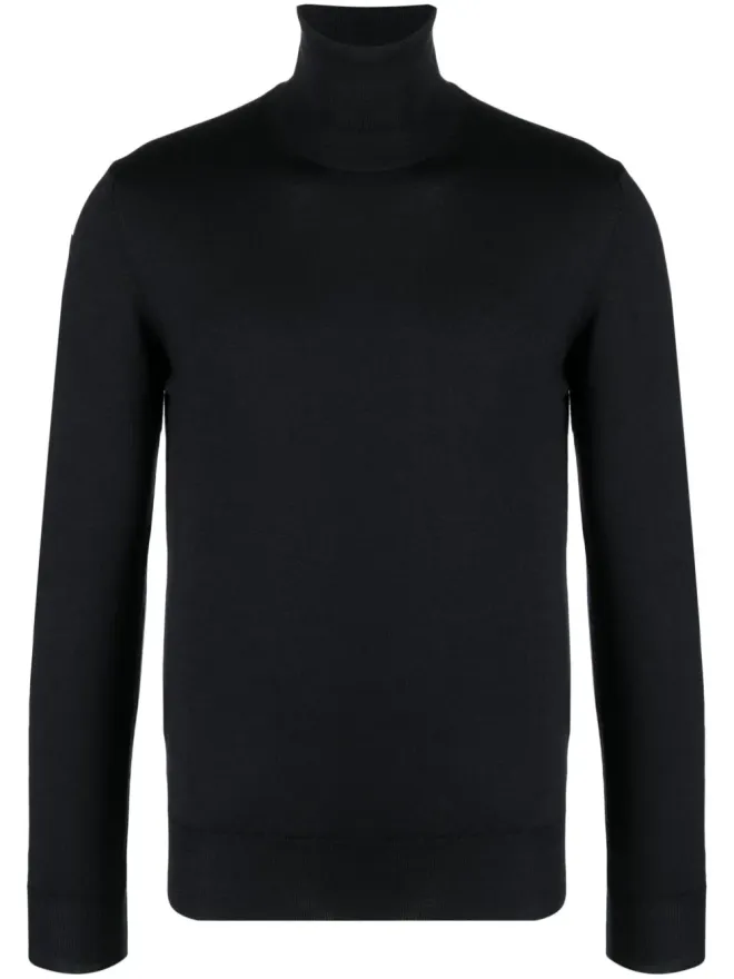 Altea Altea ロールネック ヴァージンウール ジャンパー ブラックの商品画像