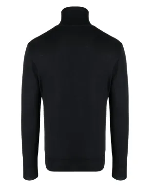 Altea ロールネック ヴァージンウール ジャンパー ブラック - サムネイル2