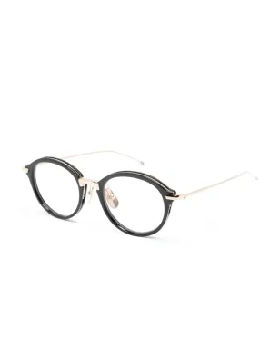 Thom Browne Eyewear パントスフレーム クリアグラス - ブラック - サムネイル2