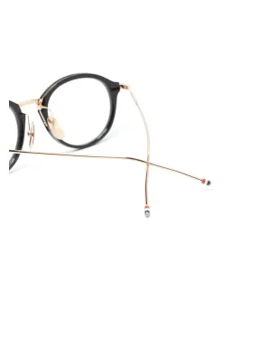 Thom Browne Eyewear パントスフレーム クリアグラス - ブラック - サムネイル3