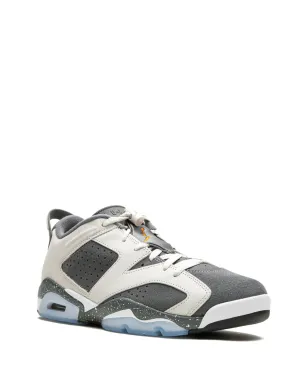 Jordan × PSG エアジョーダン 6 ロー スニーカー - グレー - サムネイル2