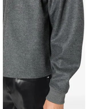 Jil Sander ジップアップ ウール ボンバー ジャケット - サムネイル5