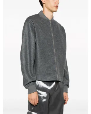 Jil Sander ジップアップ ウール ボンバー ジャケット - サムネイル3