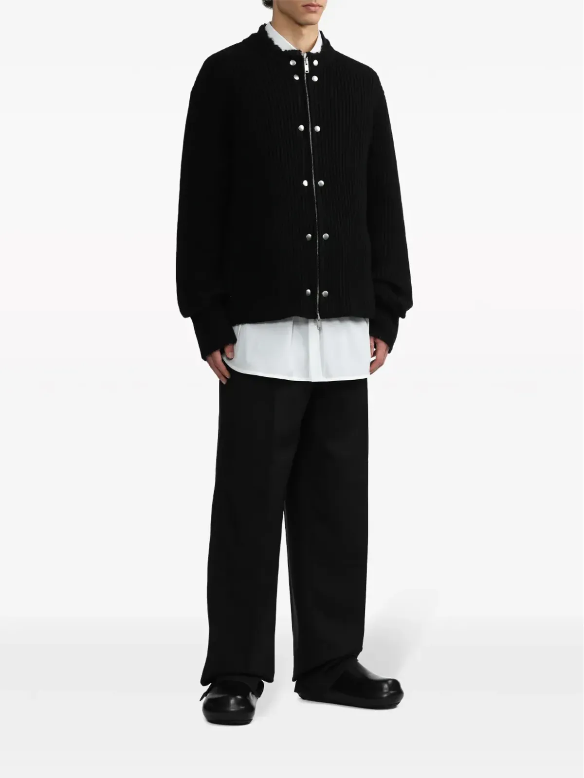 Jil Sander テーラード ワイドレッグ パンツ - 画像2