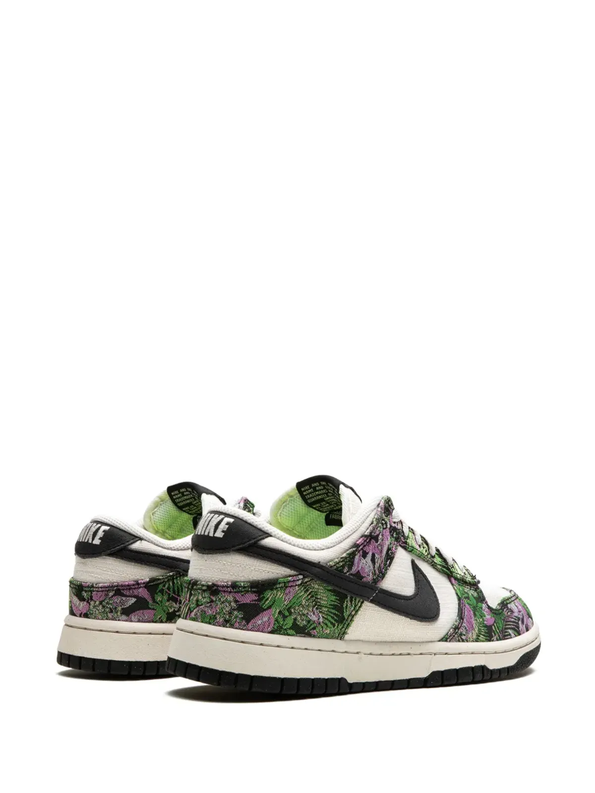Nike ダンクロー 花柄タペストリースニーカー - ホワイト - 画像3