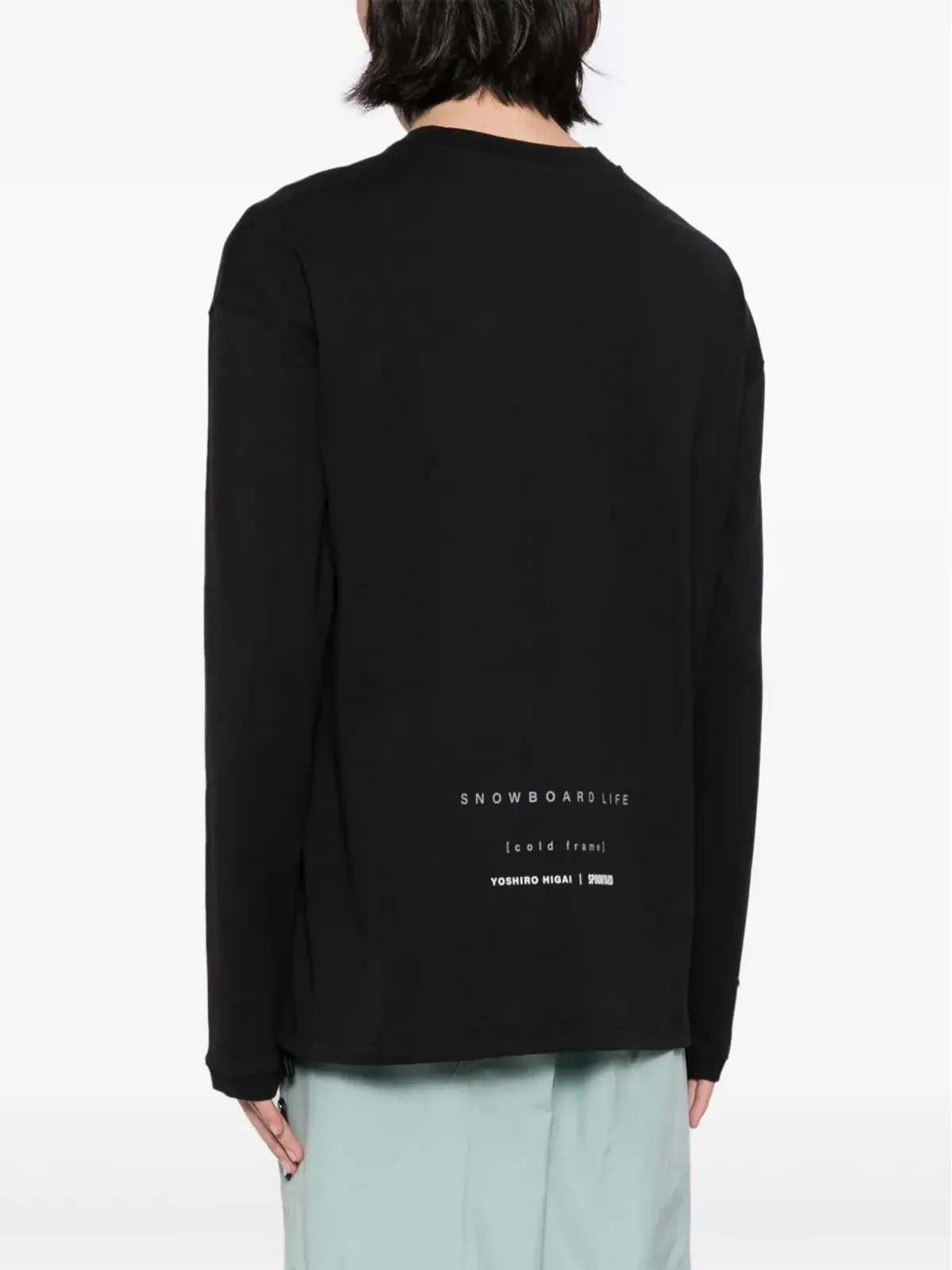 Spoonyard × Taro Tamai コールドフレーム コットンTシャツ - 画像5