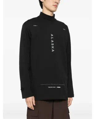 Spoonyard モックネック コットン Tシャツ - サムネイル4