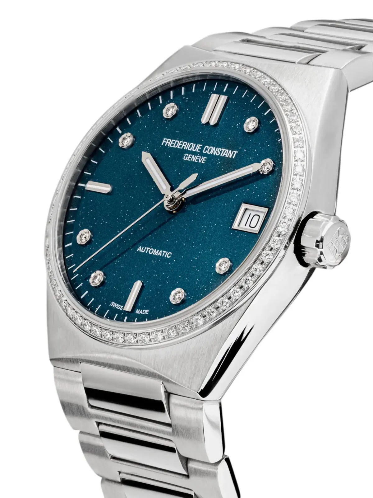 Frederique Constant ハイライフ レディース 自動巻 スパークリング ブルー - 画像5
