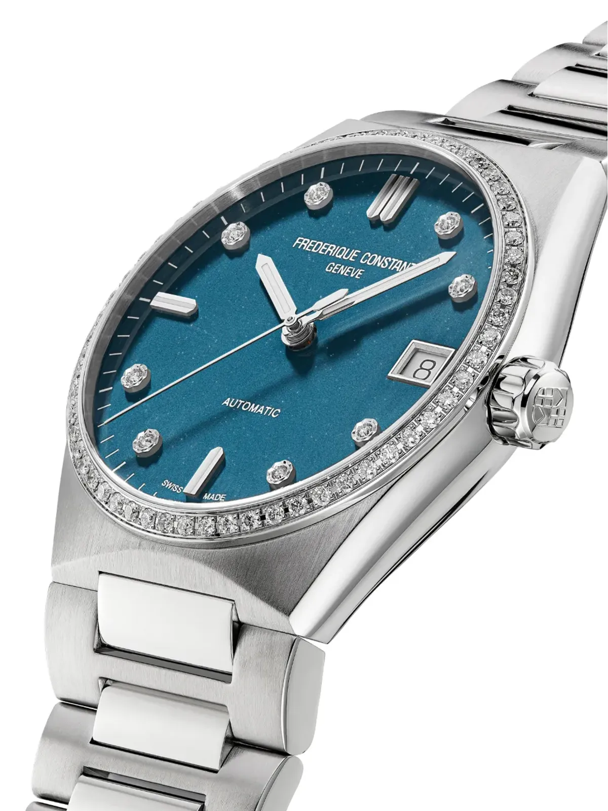 Frederique Constant ハイライフ レディース 自動巻 スパークリング ブルー - 画像2