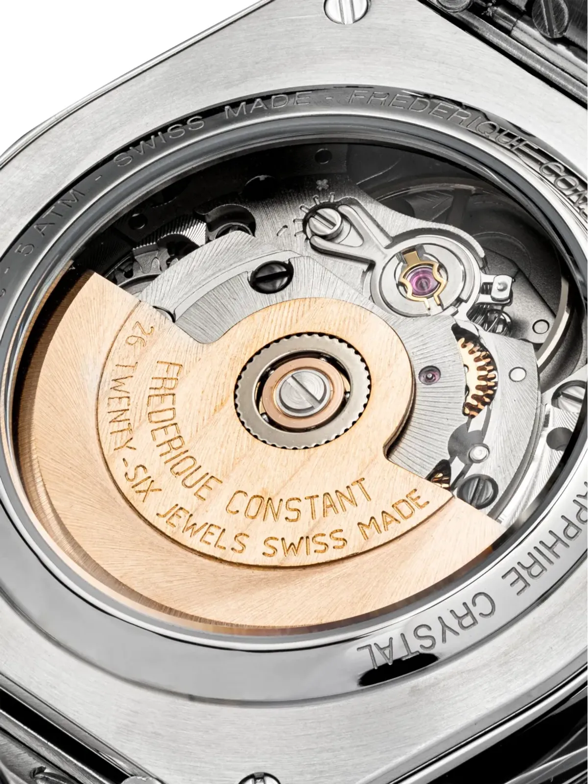 Frederique Constant ハイライフ レディース 自動巻 スパークリング ブルー - 画像4