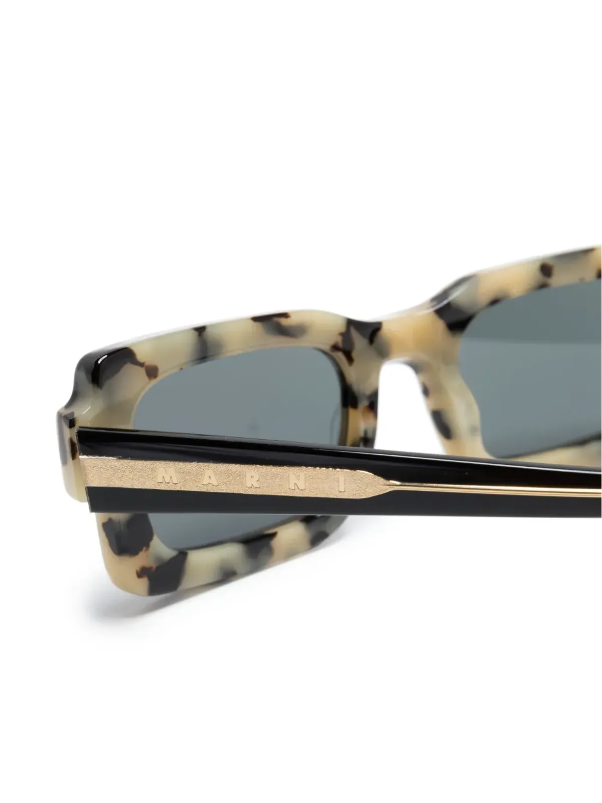 Marni Eyewear Lake Vostok スクエアフレーム サングラス - ブラック - 画像3