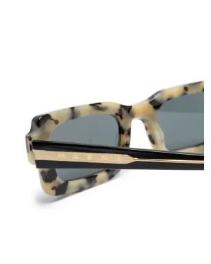 Marni Eyewear Lake Vostok スクエアフレーム サングラス - ブラック - サムネイル3
