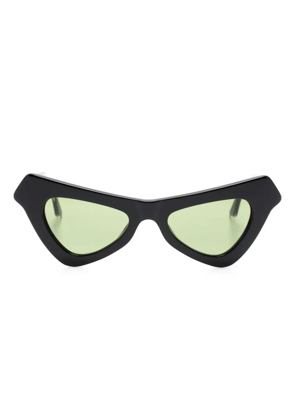 Marni Eyewear フェアリープール ロゴ刻印 キャットアイ サングラス - 画像1