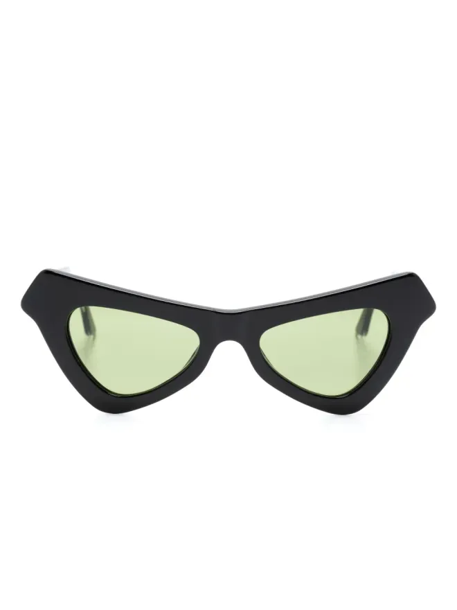 Marni Eyewear Marni Eyewear フェアリープール ロゴ刻印 キャットアイ サングラスの商品画像