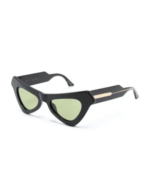 Marni Eyewear フェアリープール ロゴ刻印 キャットアイ サングラス - サムネイル2