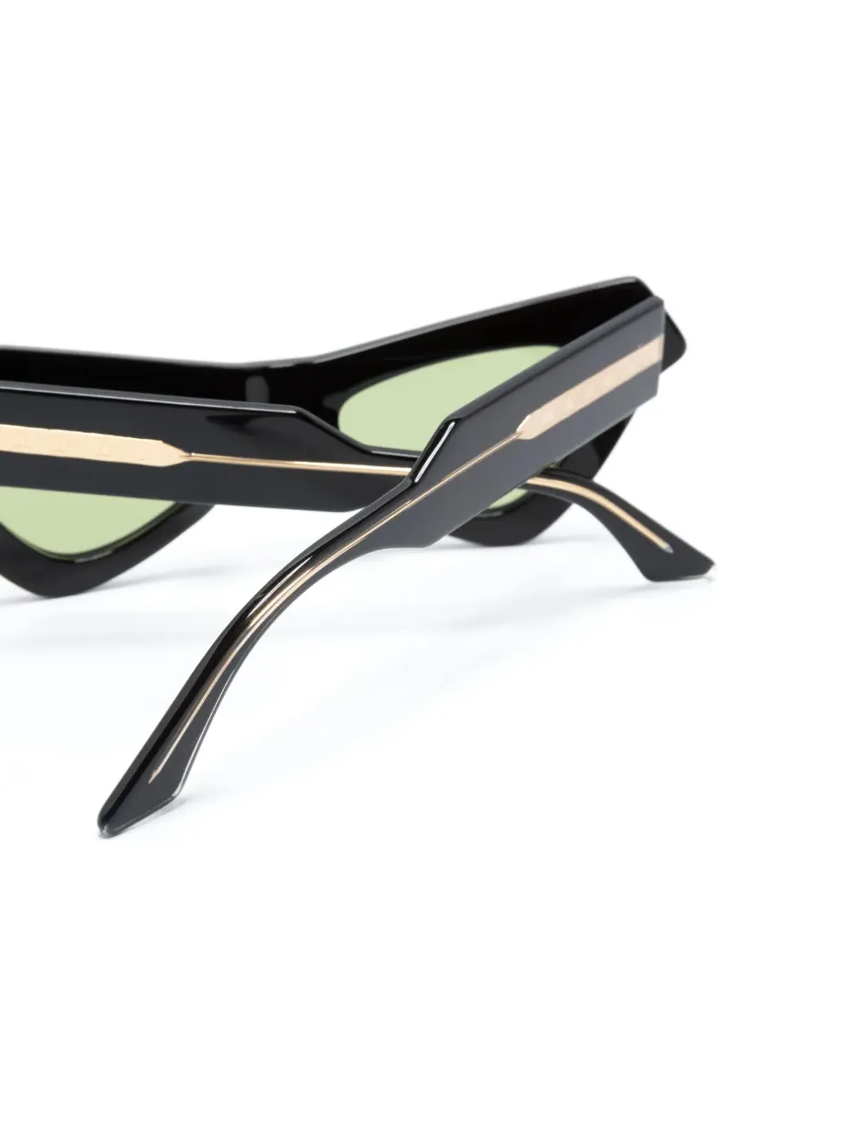 Marni Eyewear フェアリープール ロゴ刻印 キャットアイ サングラス - 画像3