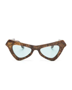 Marni Eyewear フェアリープールズ キャットアイサングラス - サムネイル1