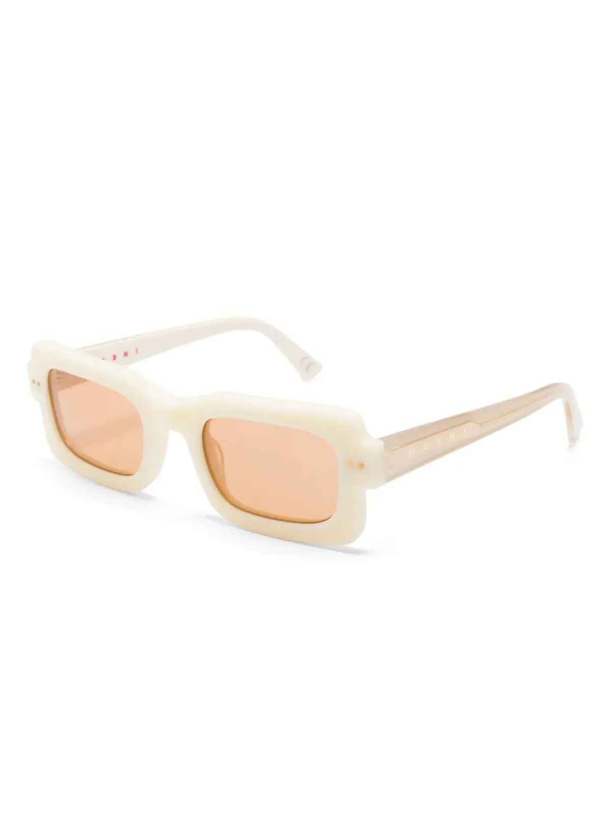 Marni Eyewear カワサン フォールズ ロゴ刻印 サングラス - 画像2