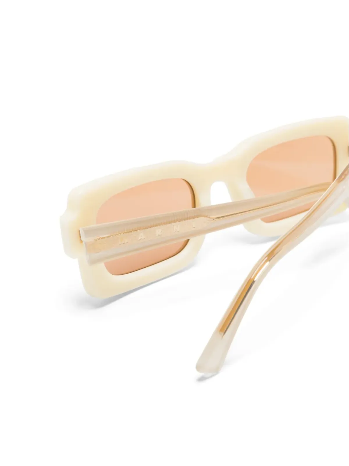 Marni Eyewear カワサン フォールズ ロゴ刻印 サングラス - 画像3