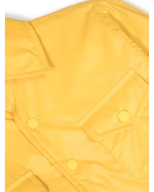 Aspesi Kids アイコニック シャツジャケット - イエロー - サムネイル3