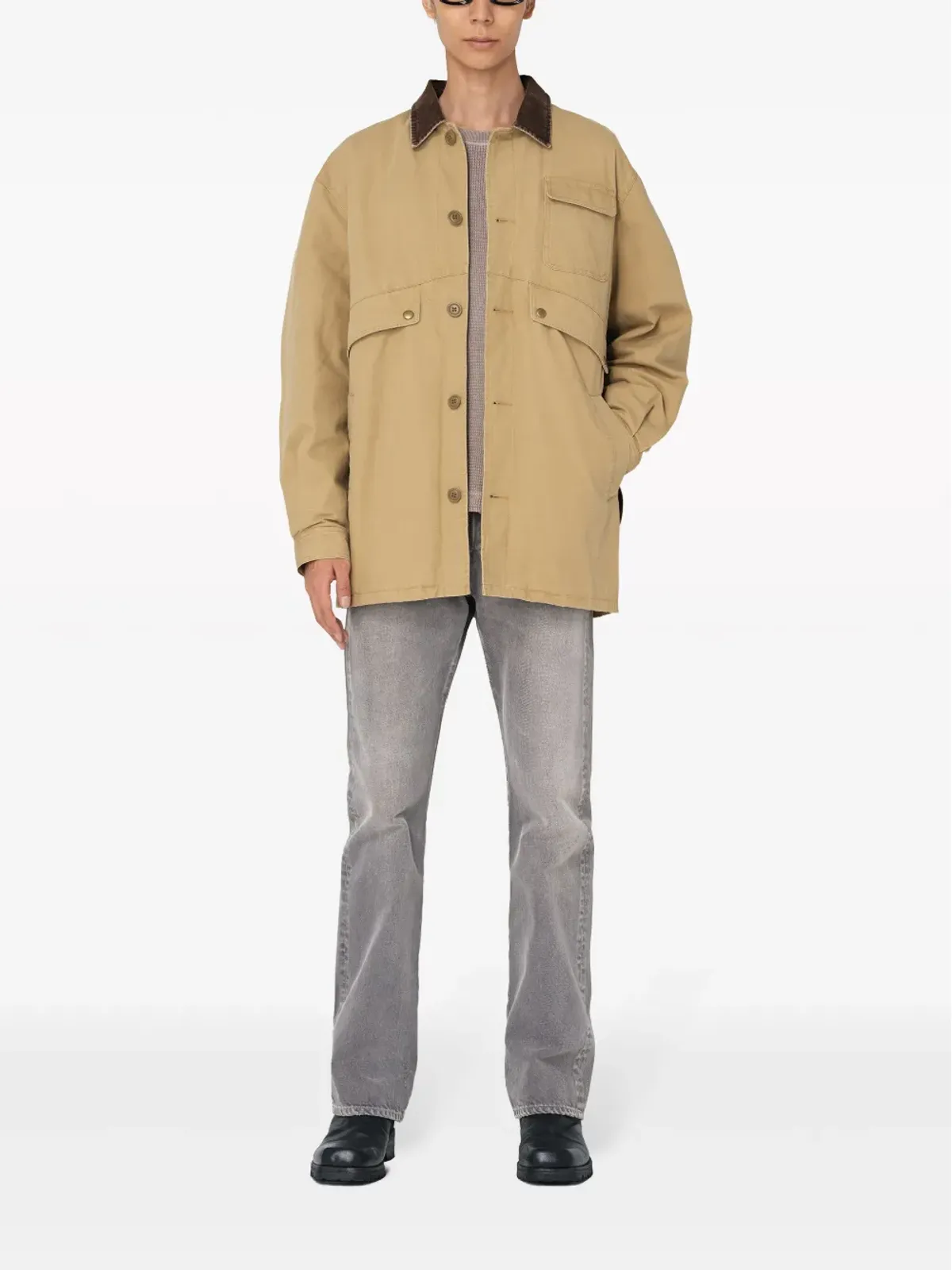 John Elliott Hunting Field cotton jacket - Neutrals - 画像2