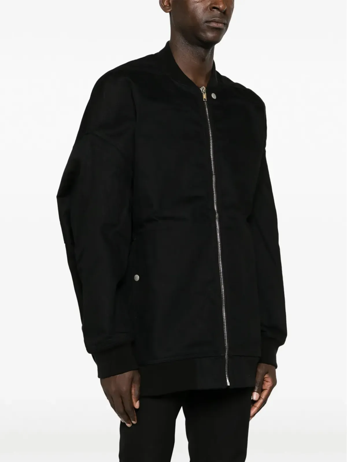 Rick Owens DRKSHDW コットンボンバージャケット ブラック - 画像3
