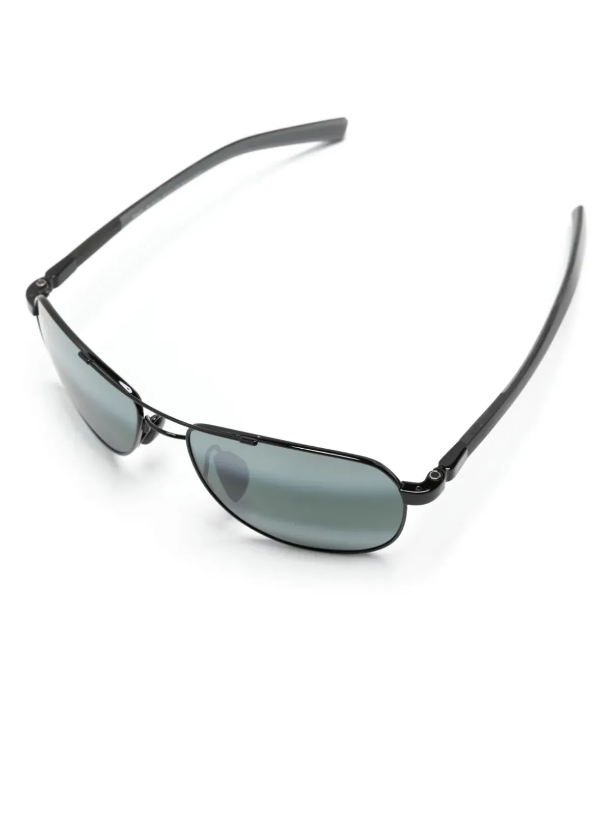 Maui Jim ガードレールズ ダブルグラデーションレンズ パイロットフレーム サングラス - 画像2