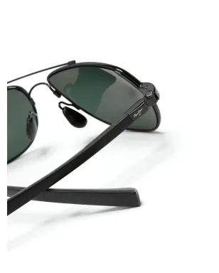 Maui Jim ガードレールズ ダブルグラデーションレンズ パイロットフレーム サングラス - サムネイル3