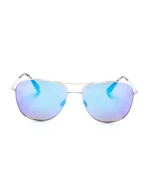 Maui Jim クリフハウス パイロットフレーム サングラス - シルバー - サムネイル1