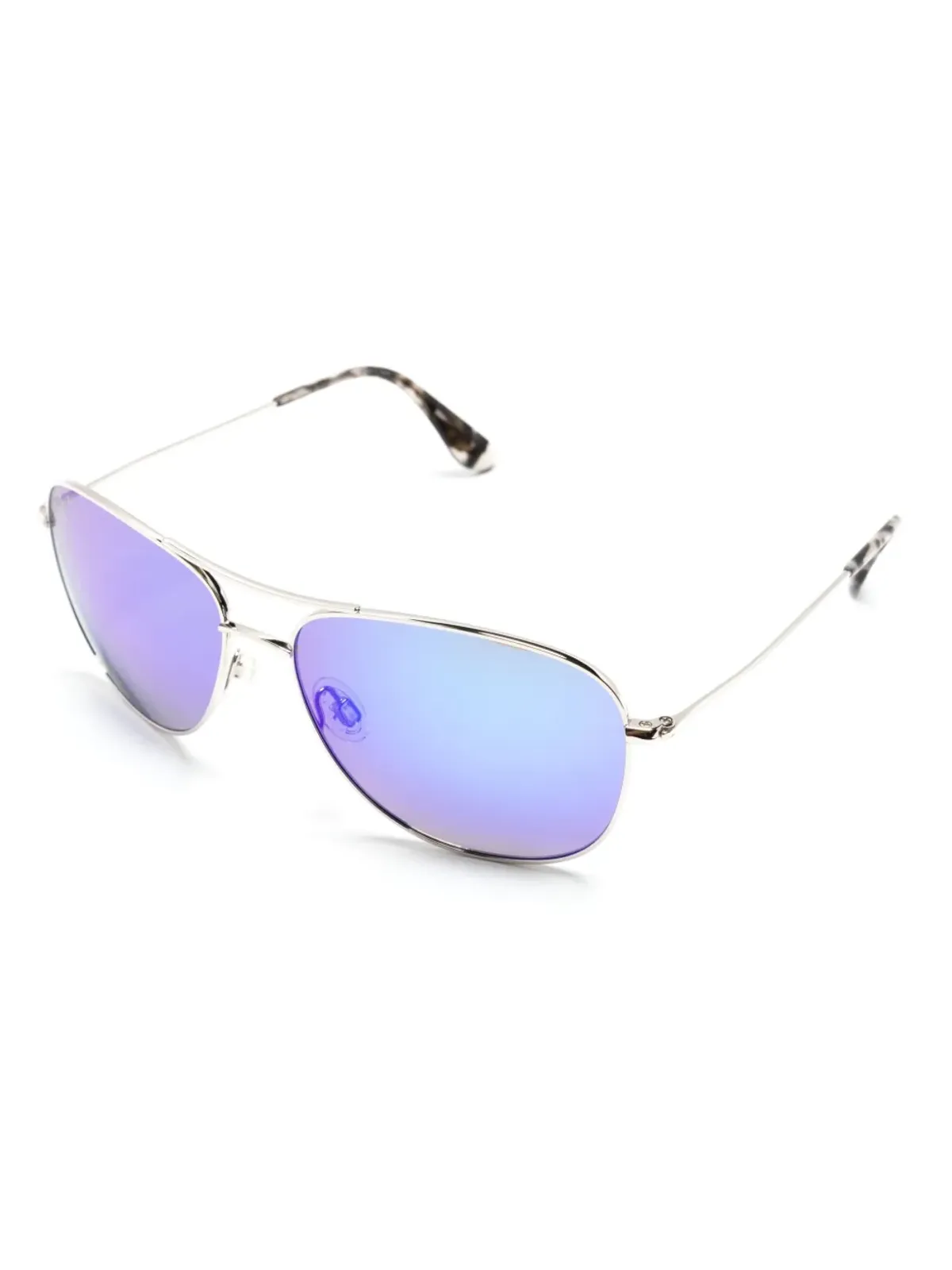 Maui Jim クリフハウス パイロットフレーム サングラス - シルバー - 画像2