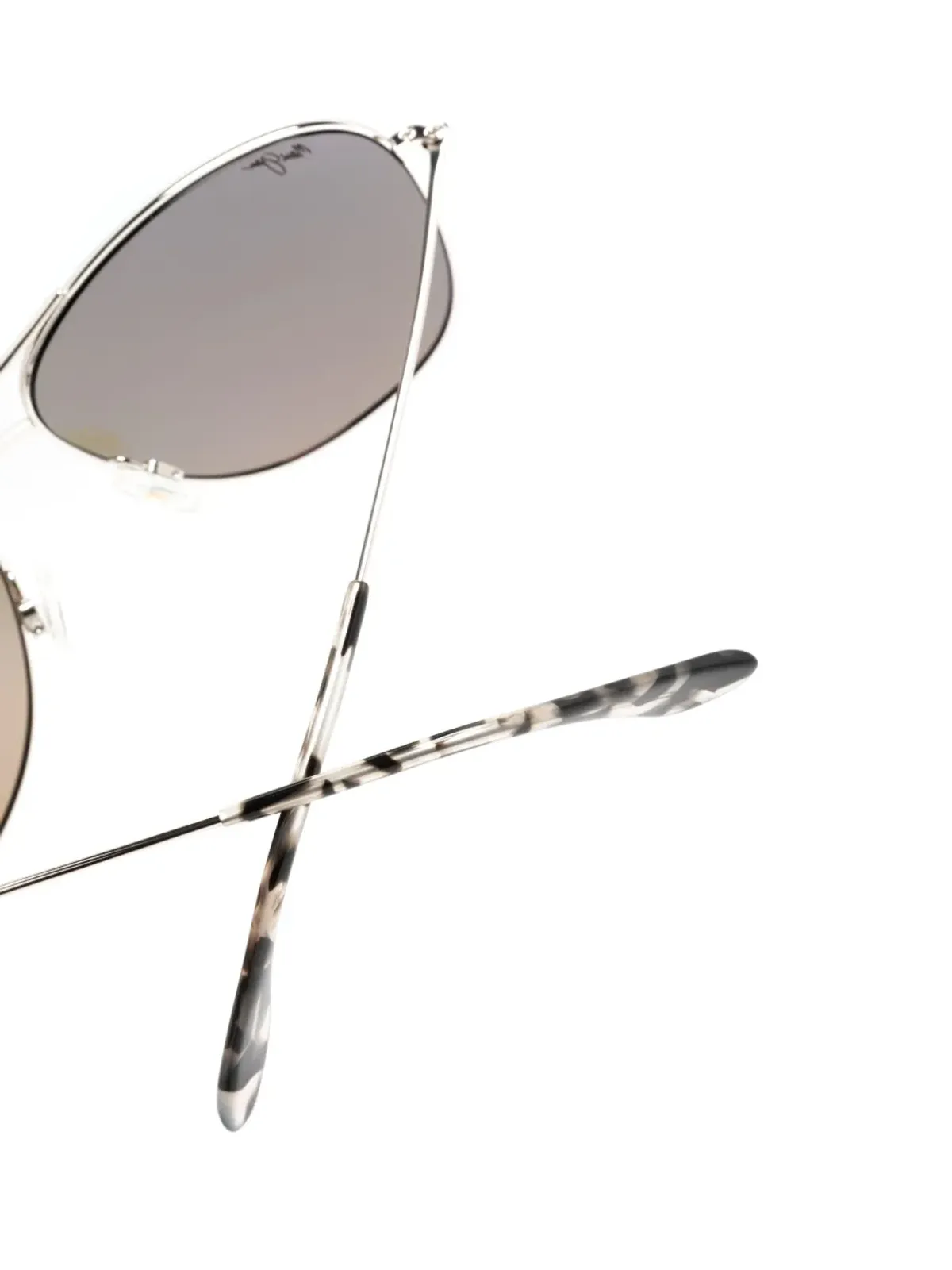 Maui Jim クリフハウス パイロットフレーム サングラス - シルバー - 画像3