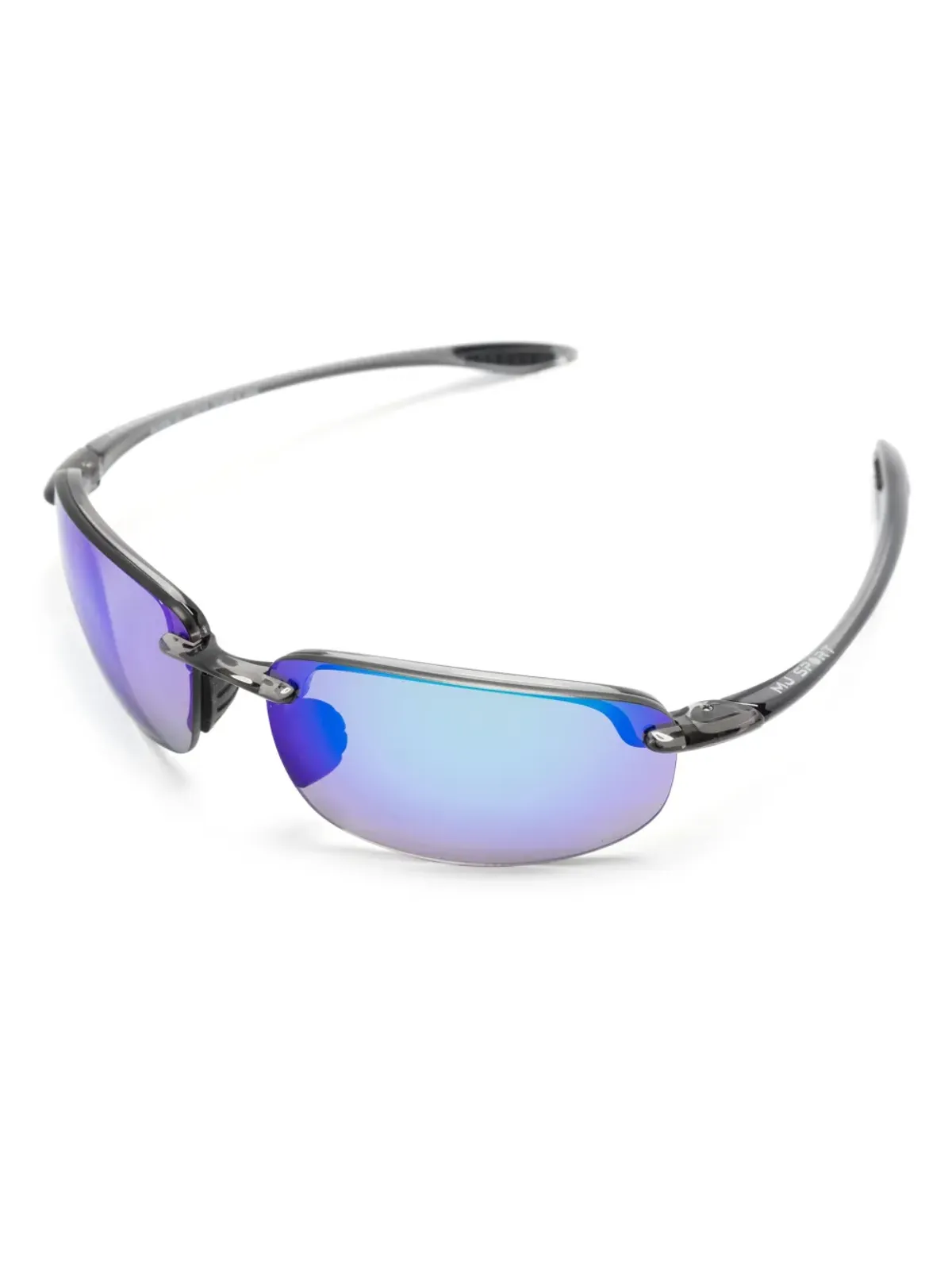 Maui Jim Ho'okipa ミラーレンズ・オーバルフレーム サングラス - 画像2