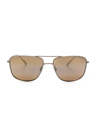 Maui Jim Mikioi ダブルグラデーションレンズ ナビゲーターフレーム サングラス - サムネイル1