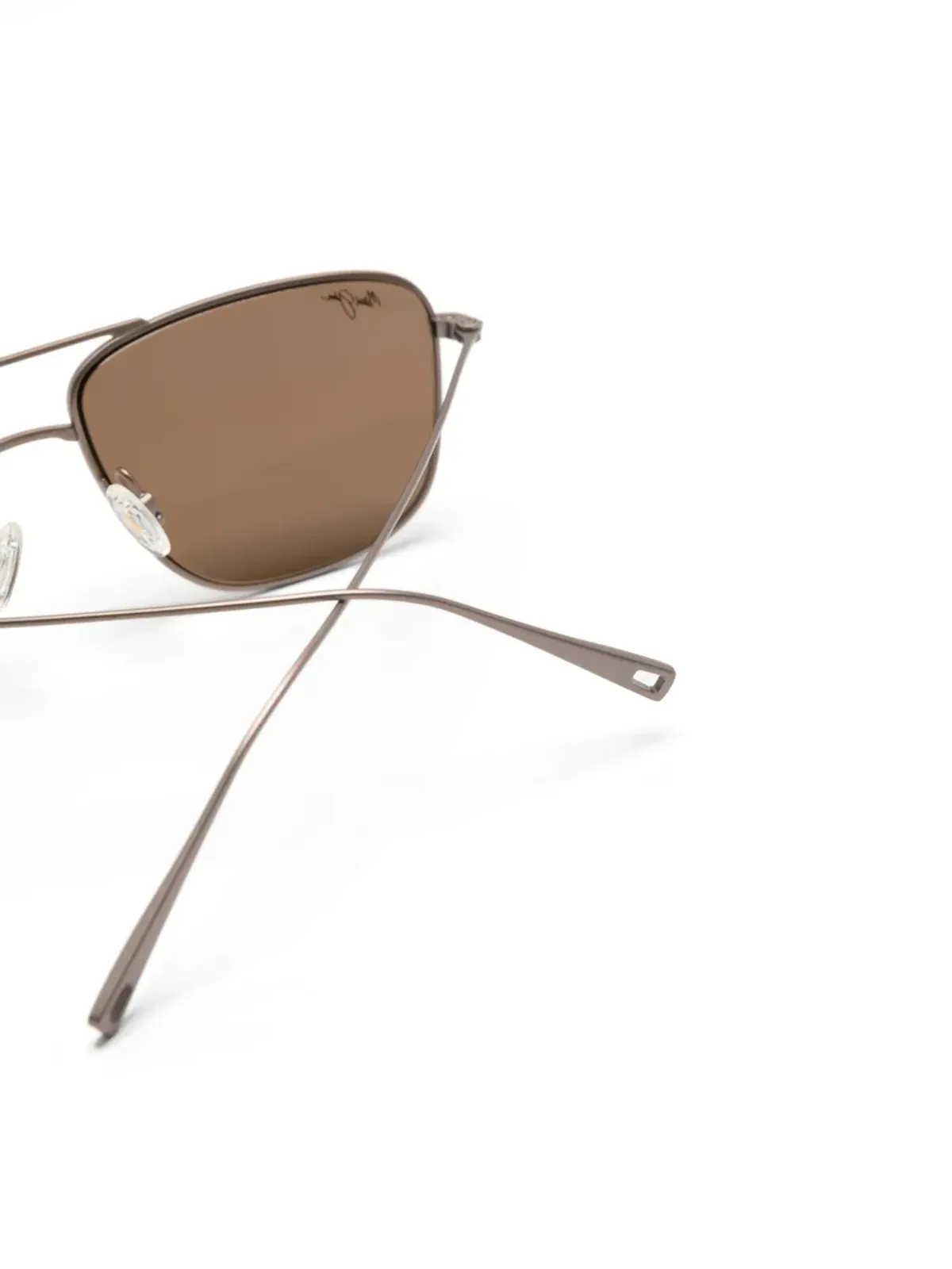 Maui Jim Mikioi ダブルグラデーションレンズ ナビゲーターフレーム サングラス - 画像3