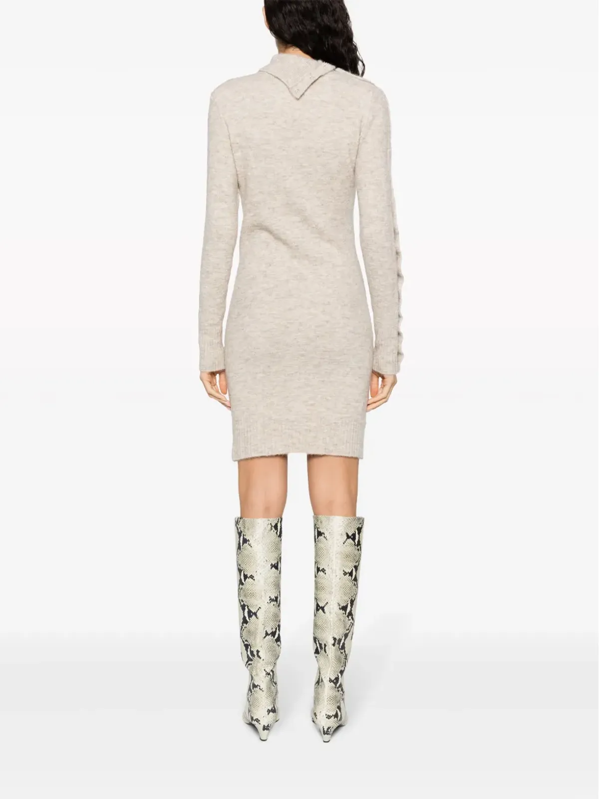ISABEL MARANT Marina ニットドレス - ニュートラルカラー - 画像4