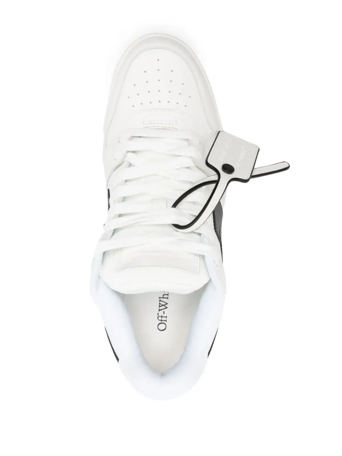 Off-White アウトオブオフィス パネルドレザー スニーカー - 画像4