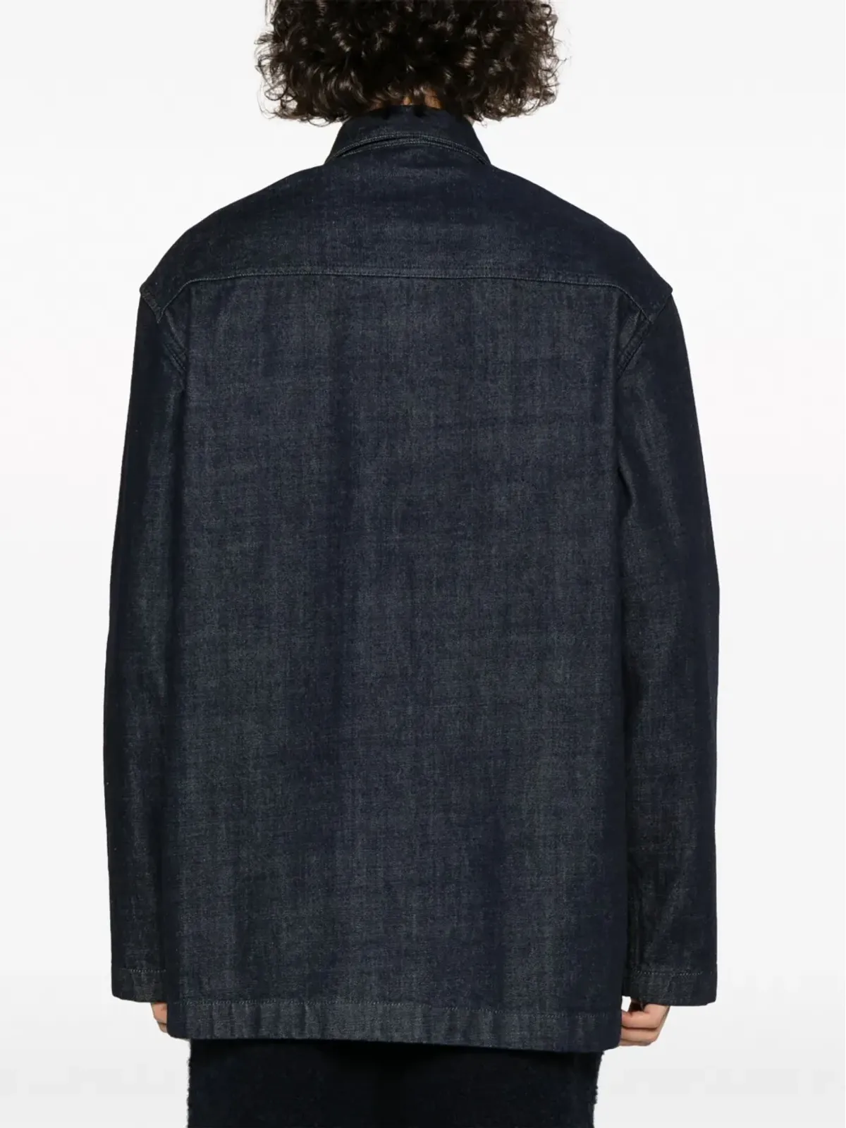 Jil Sander 長袖デニムシャツ - ブルー - 画像4
